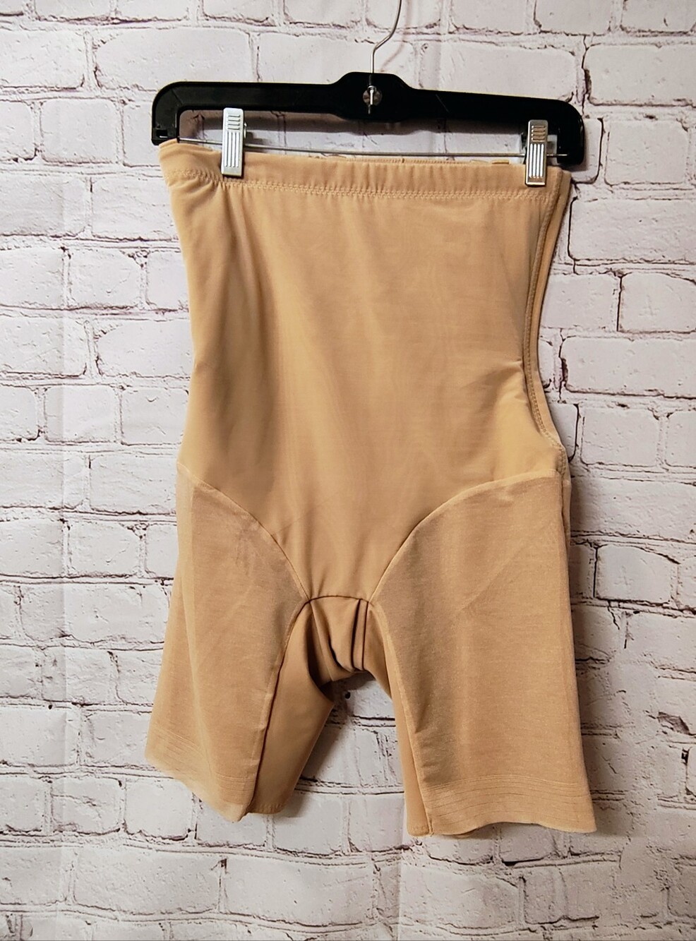 Honeylove Shapwear Super Power Shorts Gusset Beige Seamless Slimmer Shirts Mediu